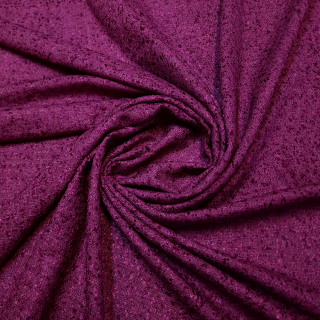 kostýmovka typu Chanel, jednobarevná, magenta