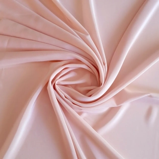 hedvábí, crepe de chine, sv. pudrová broskvová 1031